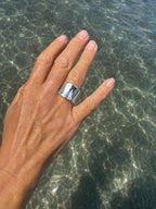 Muse Ring 316L Roestvrij Stalen ring van DLN Jewellery