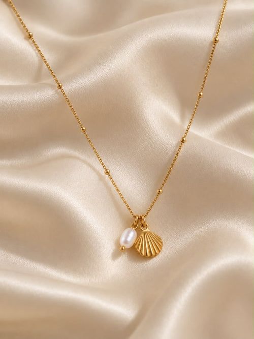 Alina Necklace 316L Roestvrij Stalen ketting van DLN Jewellery