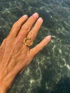 Marea Ring 316L Roestvrij Stalen ring van DLN Jewellery
