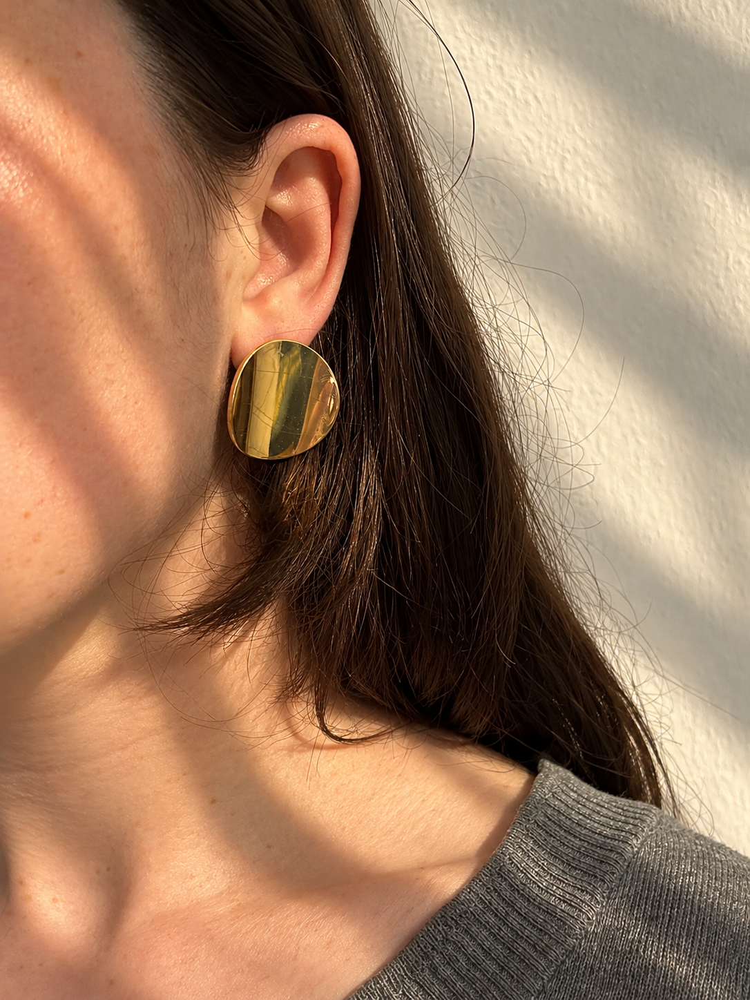 Sienna Earrings beige product photo