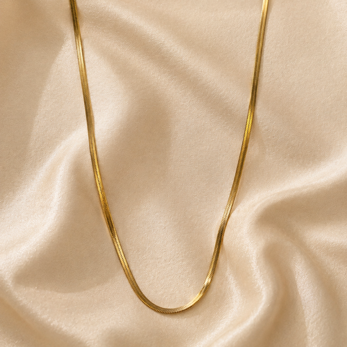 Alba Necklace 316L Roestvrij Stalen ketting van DLN Jewellery