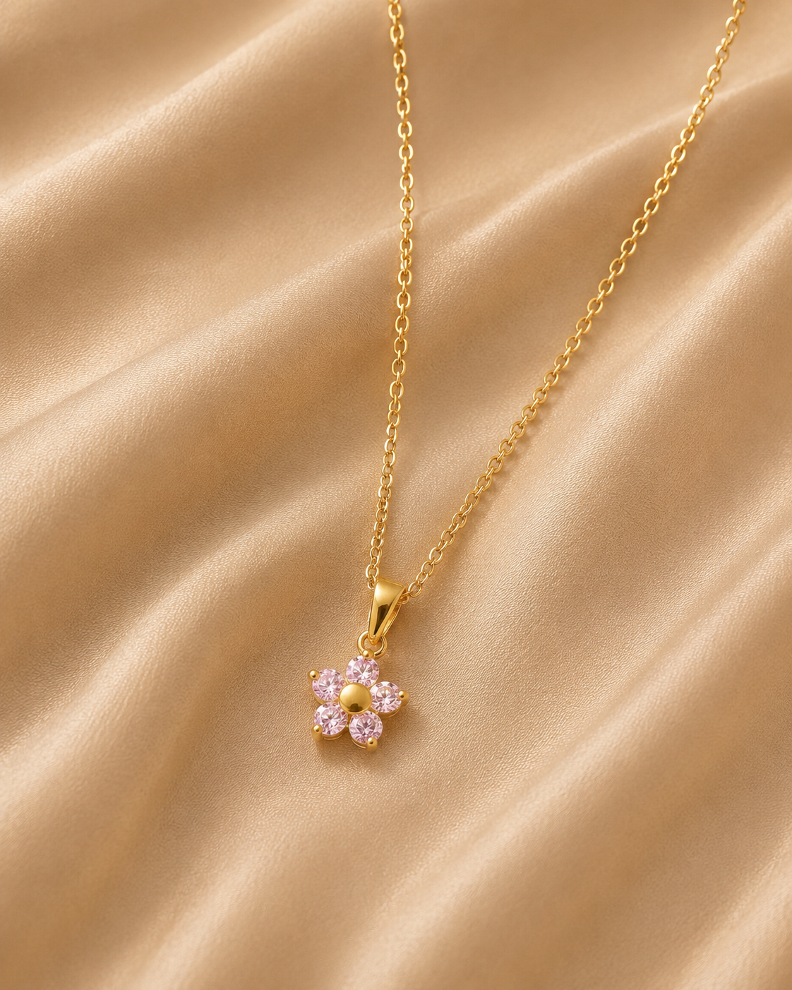 Avella Necklace 316L Roestvrij Stalen ketting van DLN Jewellery