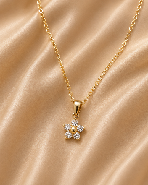 Avella Necklace 316L Roestvrij Stalen ketting van DLN Jewellery