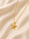 Azzurra Necklace 316L Roestvrij Stalen ketting van DLN Jewellery