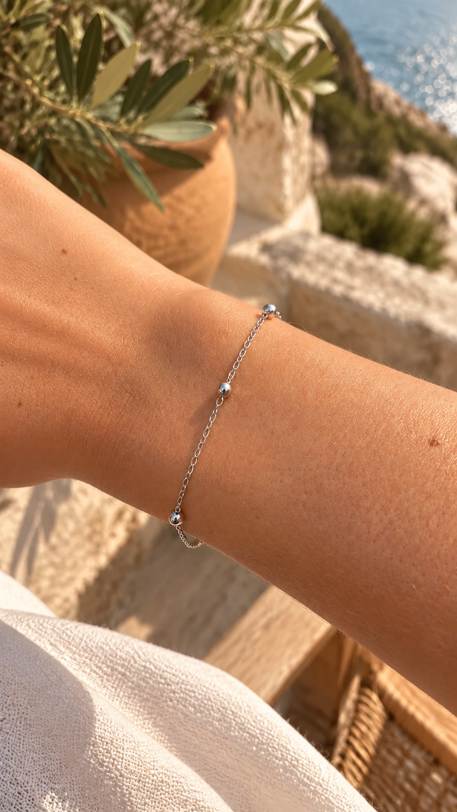 Bellina Bracelet 316L Roestvrij Stalen armband van DLN Jewellery
