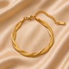 Twisted Gold Bracelet product photo 1