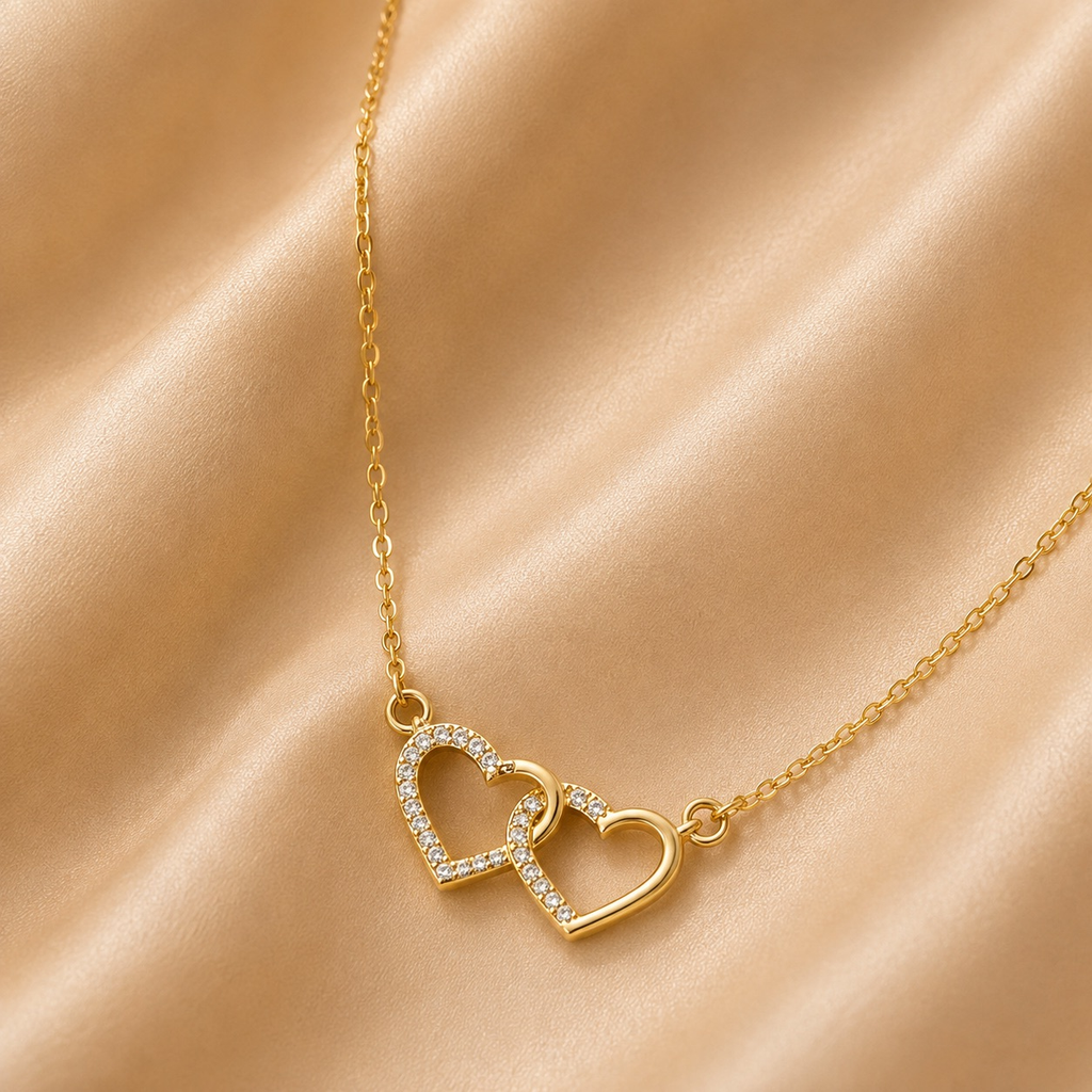 Gold Heart Necklace product photo 1