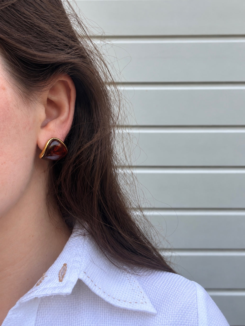 Stella Amber Earrings