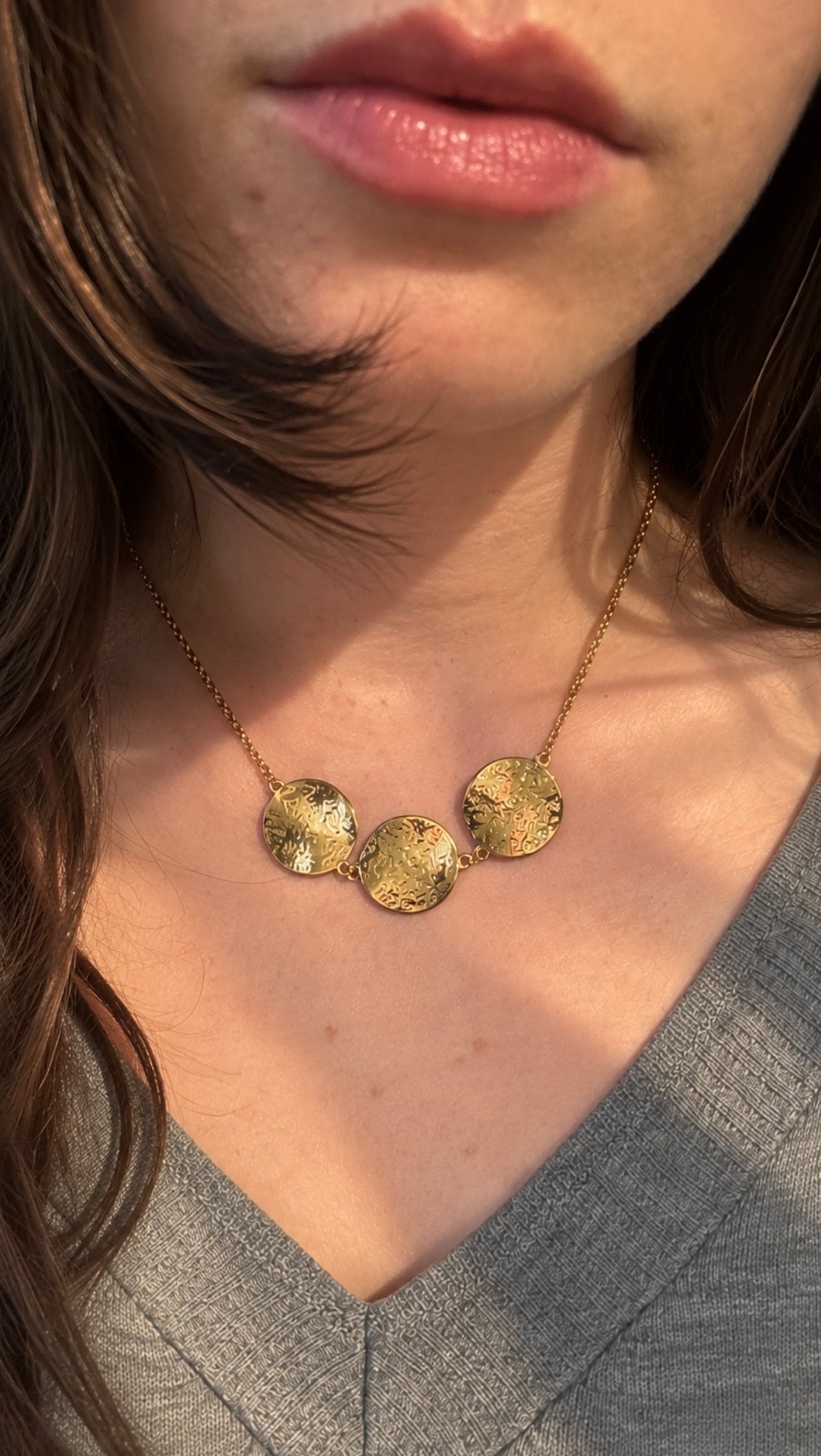 Allegra Necklace beige product photo