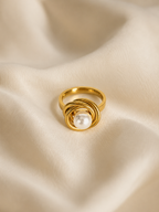 Marina Ring 316L Roestvrij Stalen ring van DLN Jewellery