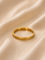 Mila Ring 316L Roestvrij Stalen ring van DLN Jewellery
