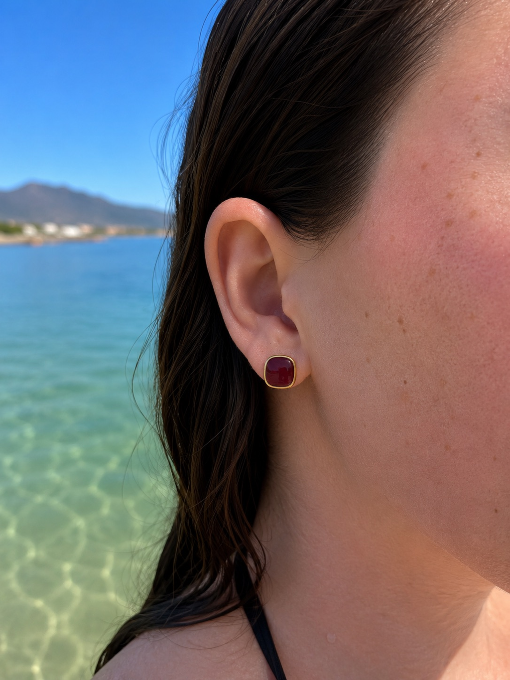 Samara Earrings 316L Roestvrij Stalen oorbellen van DLN Jewellery