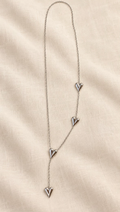 Amoria Necklace silver heart charms product photo