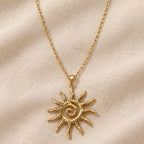 Asteria Necklace Gold - 304 stainless steel necklace