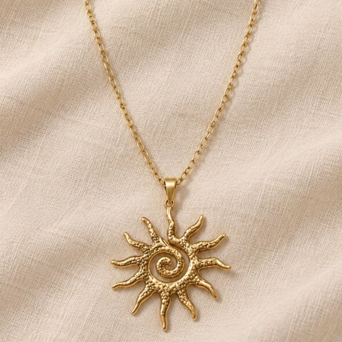 Asteria Necklace Gold - 304 stainless steel necklace