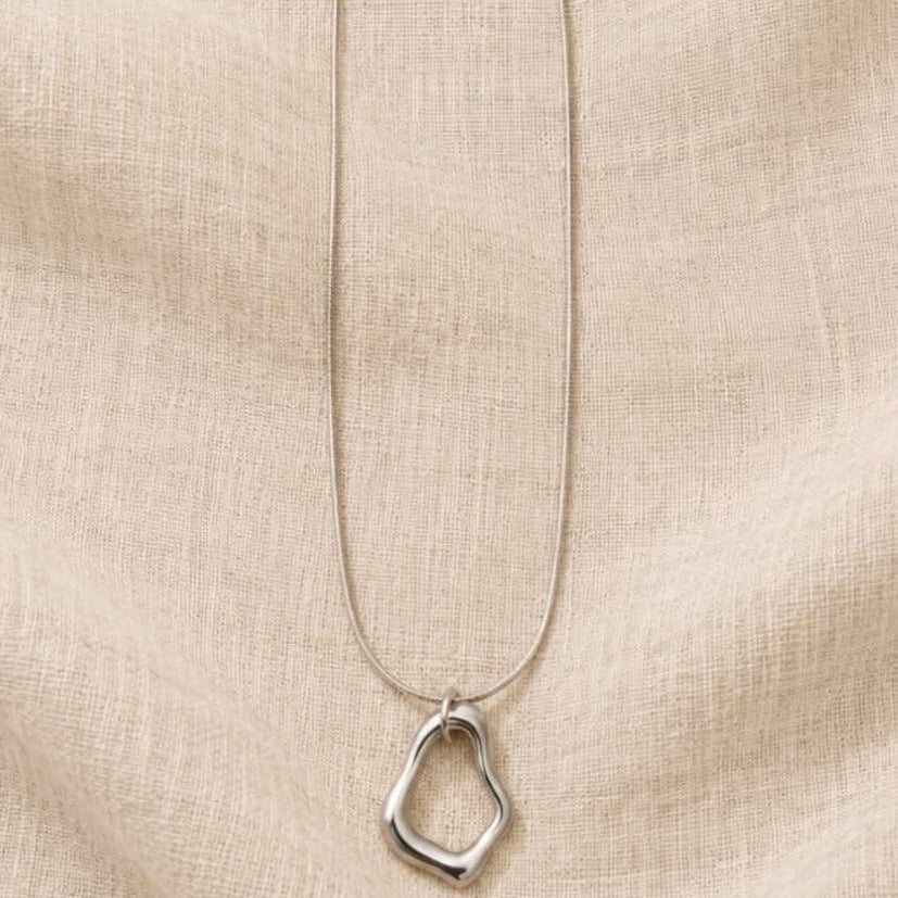 Ayla Necklace Silver - 304 stainless steel necklace