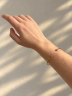 Bettina Bracelet Lilac worn