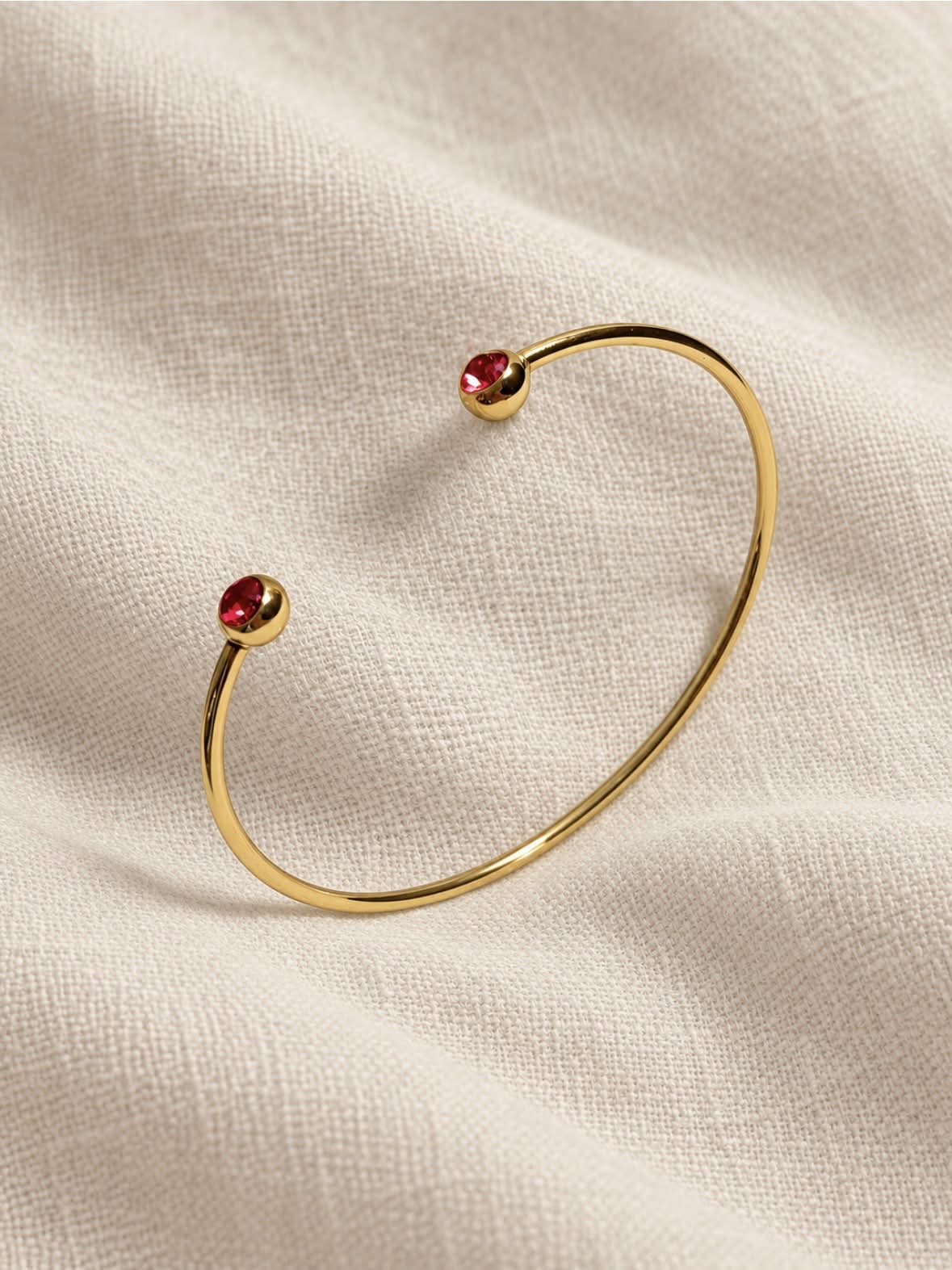 Bettina Bracelet Red - 304 stainless steel bracelet