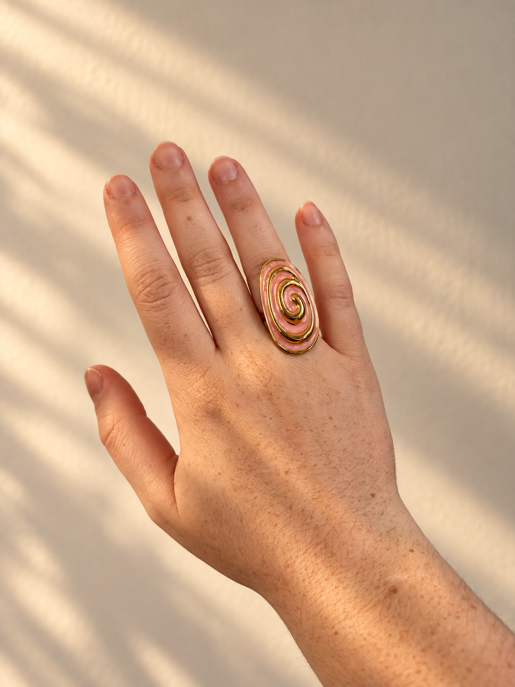 marbella-pink worn | DLN Jewellery