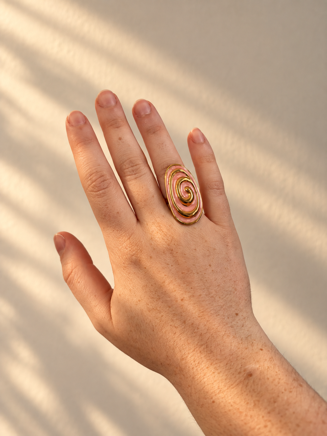 marbella-pink worn | DLN Jewellery