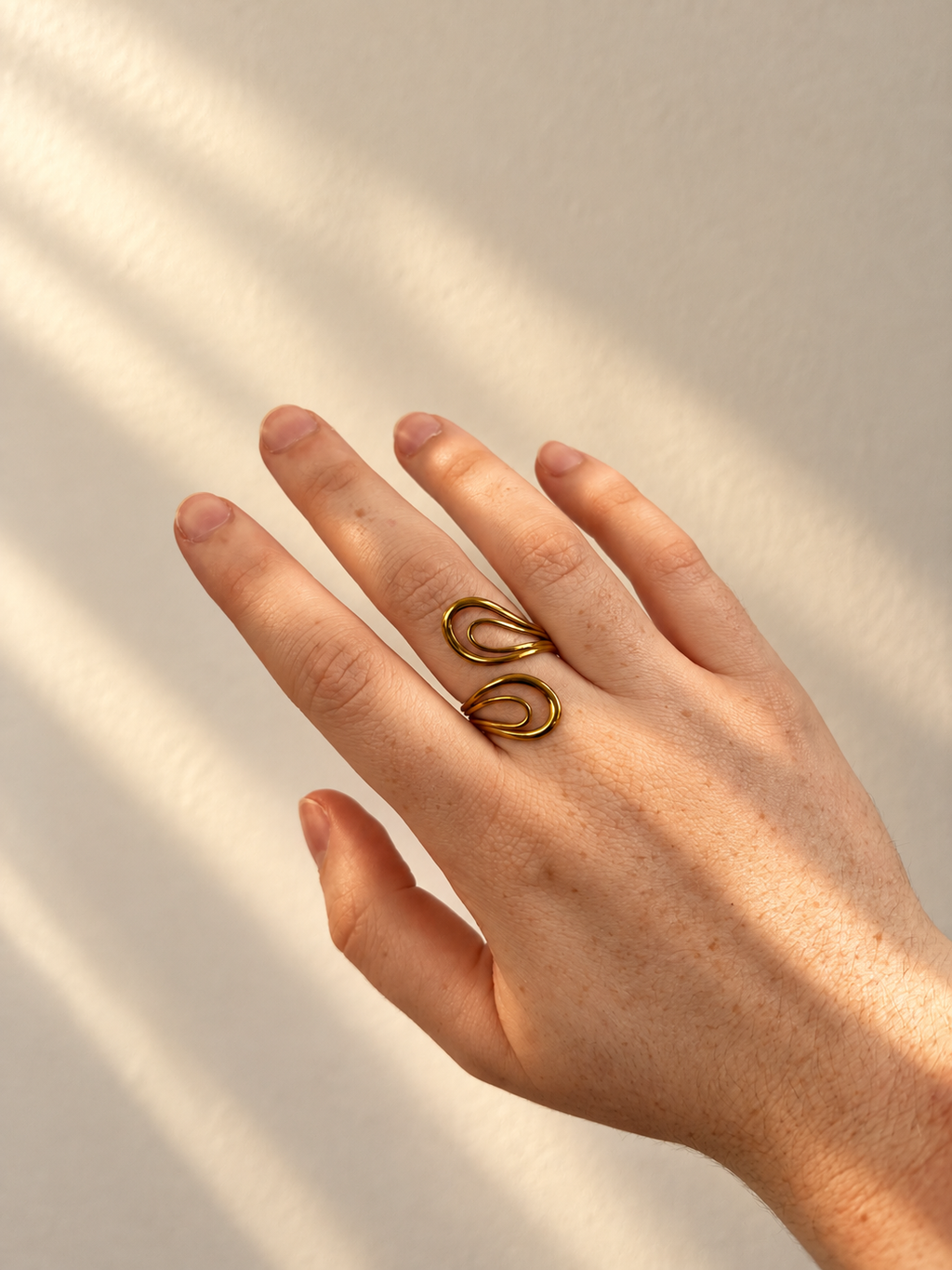 mirella-gold worn | DLN Jewellery
