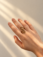mirella-gold worn | DLN Jewellery