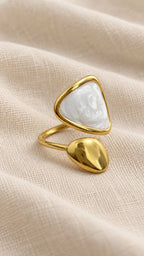 Maelle Ring 18K Gold PVD - 304 stainless steel ring