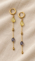 Liora Earrings Yellow Blue product photo