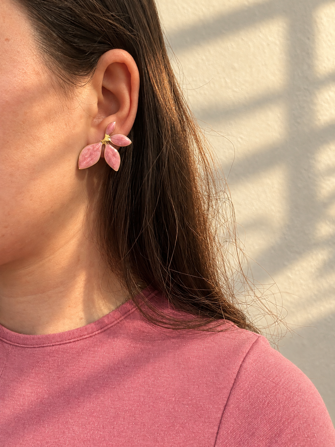 Seraphina Earrings Pink lifestyle