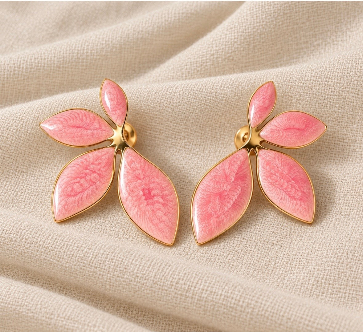 Seraphina Earrings Pink