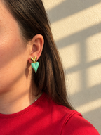 Sorelia Earrings Green lifestyle